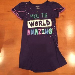 Cat & Jack Casual Purple Dress